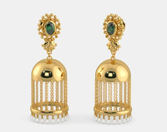 Gold Jhumka Designs