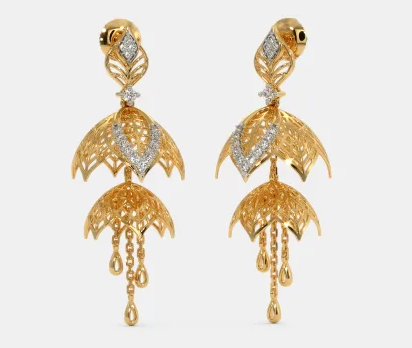 Gold Jhumka Designs