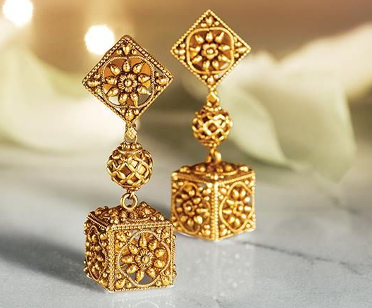 Gold Jhumka Designs