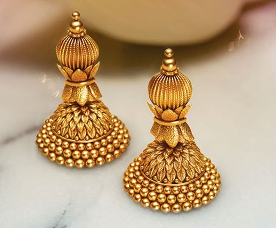 Gold Jhumka Designs