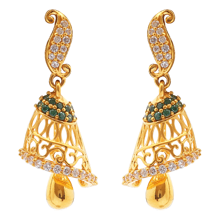 Gold Jhumka Designs