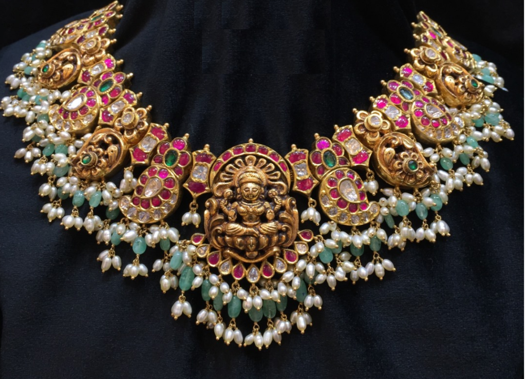 Incredible Native Pearl Necklace Designs - Dhanalakshmi Jewellers