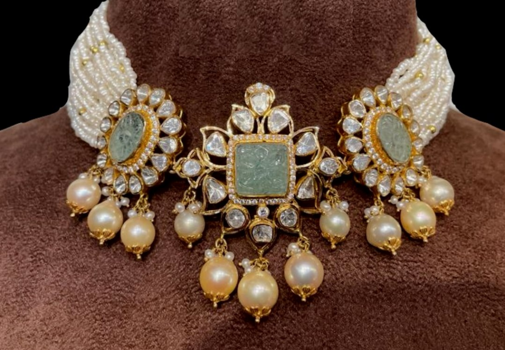 Incredible Native Pearl Necklace Designs - Dhanalakshmi Jewellers