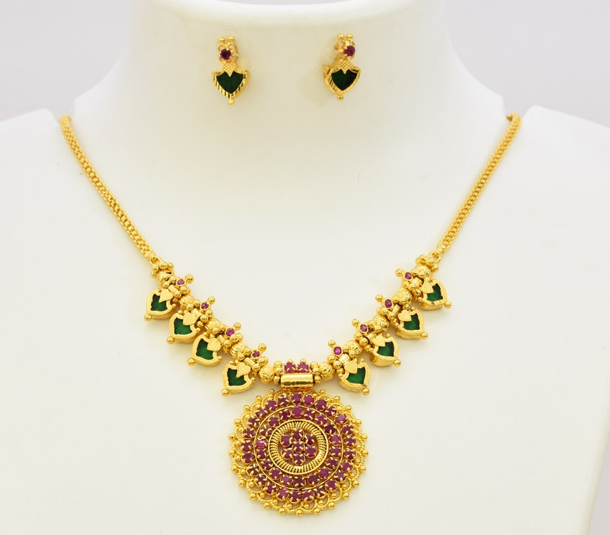 Palakka Mala|Long Palakka hara|Traditional Kerala Necklace|Kerala Jewellery