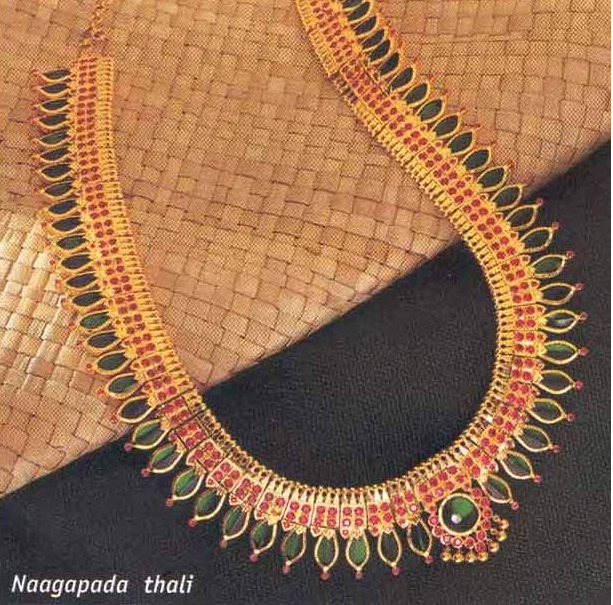 Nagapada Thali Necklace|Traditional Kerala Jewellery