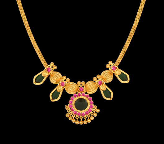 Nagapada Thali Necklace|Traditional Kerala Jewellery