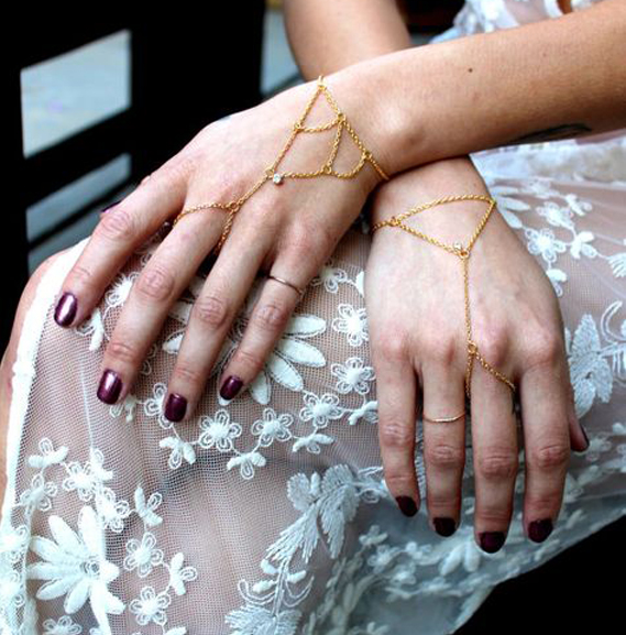 Haath Phool |Hand harness|Slave bracelet|Finger ring bracelet|Hand Chain Jewellery