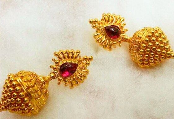 Traditional Bugadi earrings|Maharashtrian Bugadi earrings|Bugadi pin