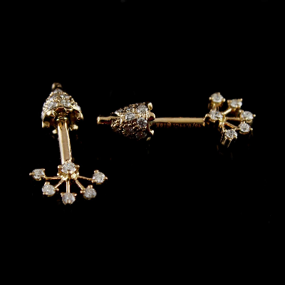 Traditional Bugadi earrings|Maharashtrian Bugadi earrings|Bugadi pin