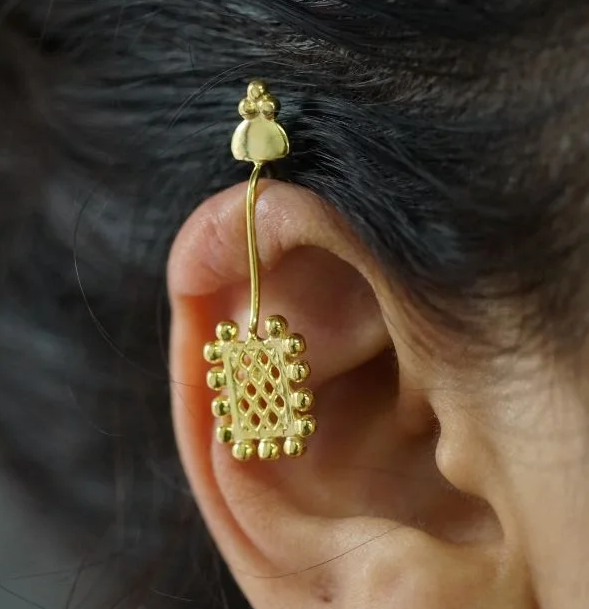 Traditional Bugadi earrings|Maharashtrian Bugadi earrings