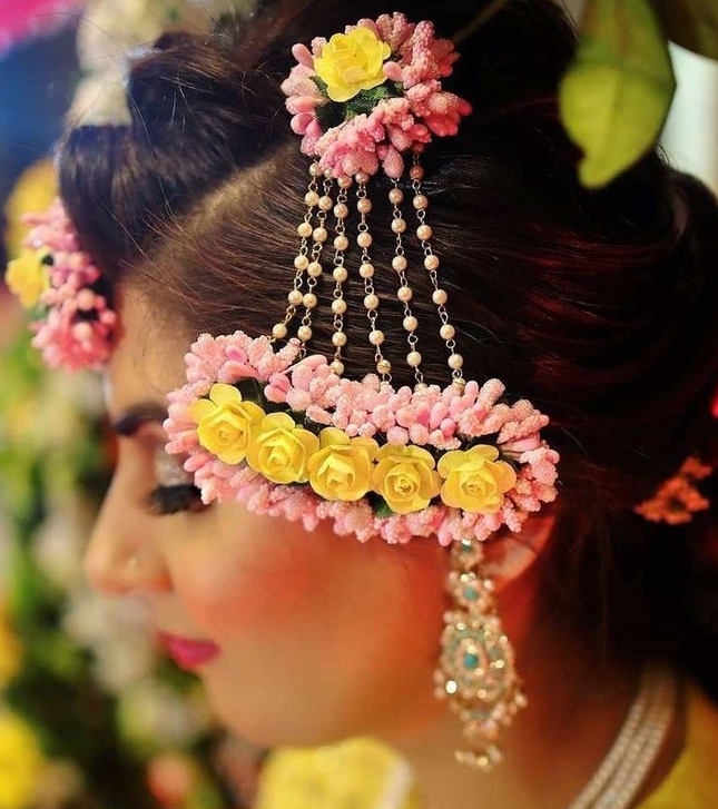 Colorful passa jhoomar for haldi or Mehendi ceremony