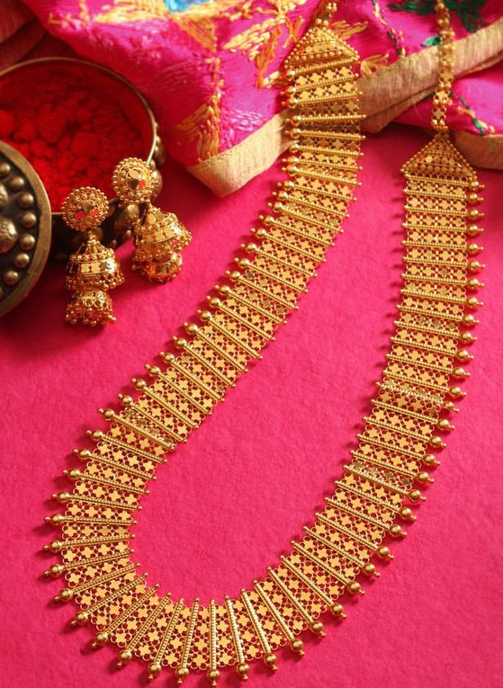 gold chandan haar