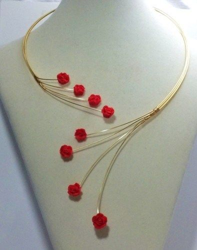 Open collar necklace|Cuff Necklace Designs