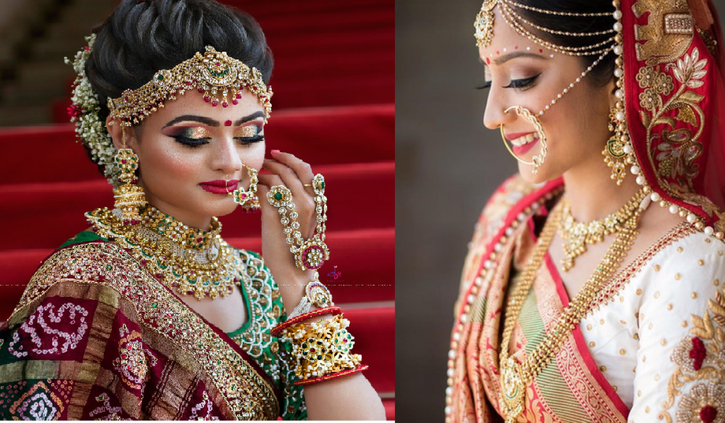 Gujarati Bride|Gold Chandan Haar|