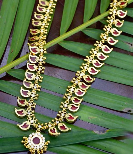 Kerala Bridal Jewellery|Traditional Kerala Jewellery|Mango Mala