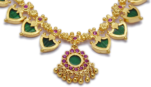 Kerala Bridal Jewellery|Traditional Kerala Jewellery|Palakka Mala