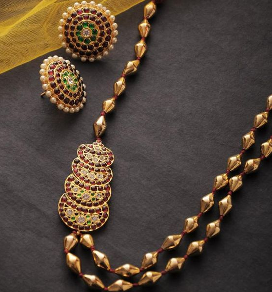 Dholki Necklace Designs