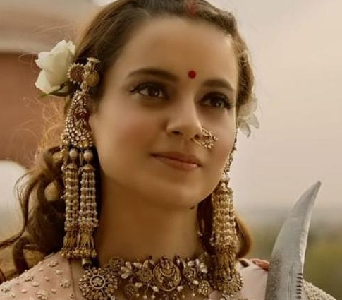 antique peacock design choker necklace|Kangana Ranaut|Manikarnika