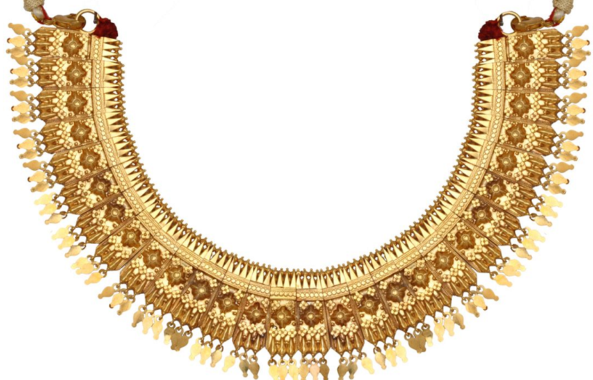 Traditional Kerala jewellery poothali Mala