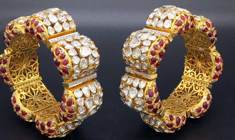 Polki Bangles