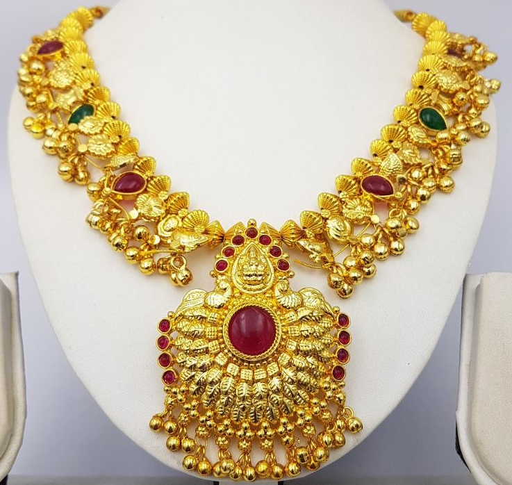 Traditional Maharashtrian Kolhapuri Saaj Necklace Designs ...