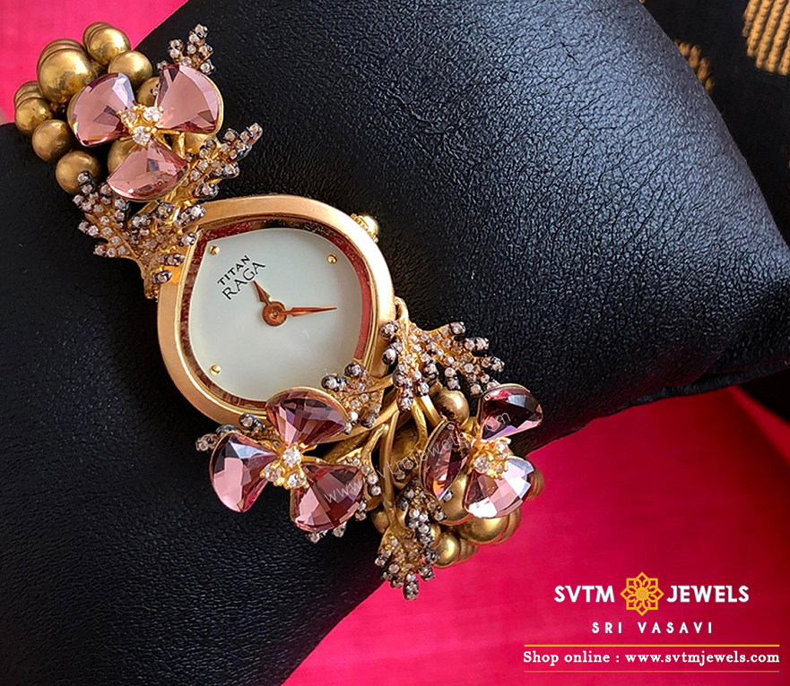  Titan Raga Gold watch|22KT gold watch|Real Gold watch for women|Nebula watch |Sri Vasavi|SVTM Jewels|Madurai