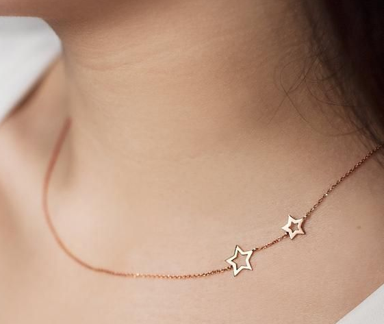 Charm Necklace Designs|Star Charm