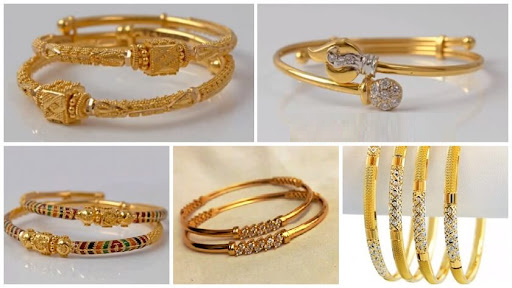 22K Gold Bangle Designs|Plain Gold Bangle Designs|Latest Bangle Designs 2021|Light weight|