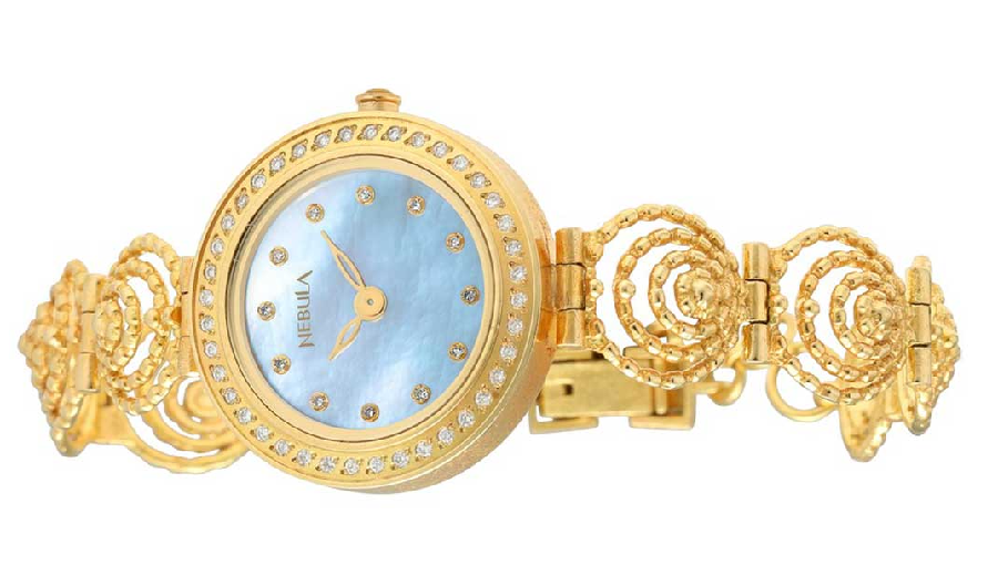 Titan Raga Gold watch|22K gold watch|Real Gold watch for women|Nebula watch