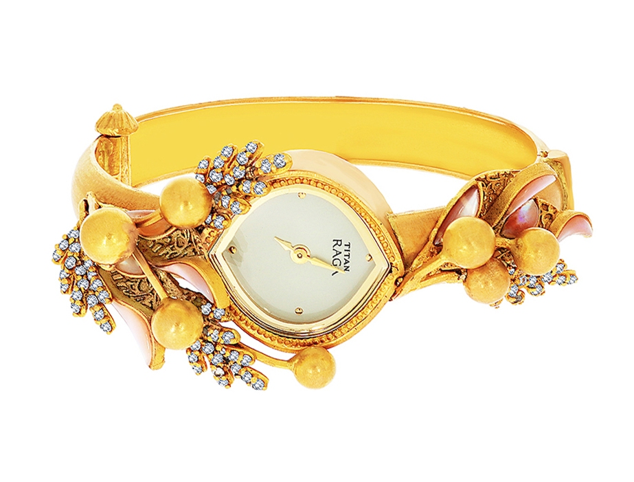 Titan Raga Gold watch|22K gold watch|Real Gold watch for women