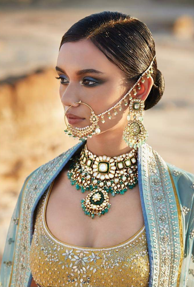 Bridal Choker Necklace|Anita Dongre Jewelry Collection|Latest Bridal Jewelry|Polki Jewelry