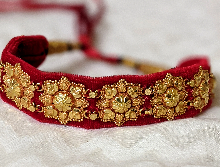 Guloband|Traditional Pahari Guliband|Uttarkhand bridal Jewellery|Kumaoni| Garhwali|Bhotiya|Jaunsari|www.Dhanalakshmijewellers.com