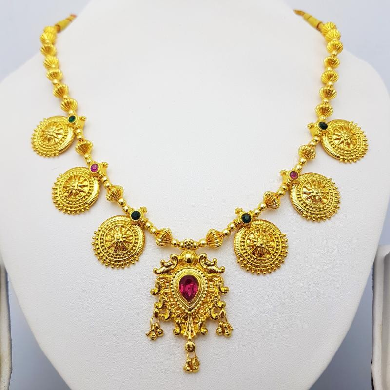 Kolhapuri Putali Haar|Lakshmi Haar|Gold coins Necklace|Traditional Maharashtrian Jewellery| Lakshmi Putali Haar