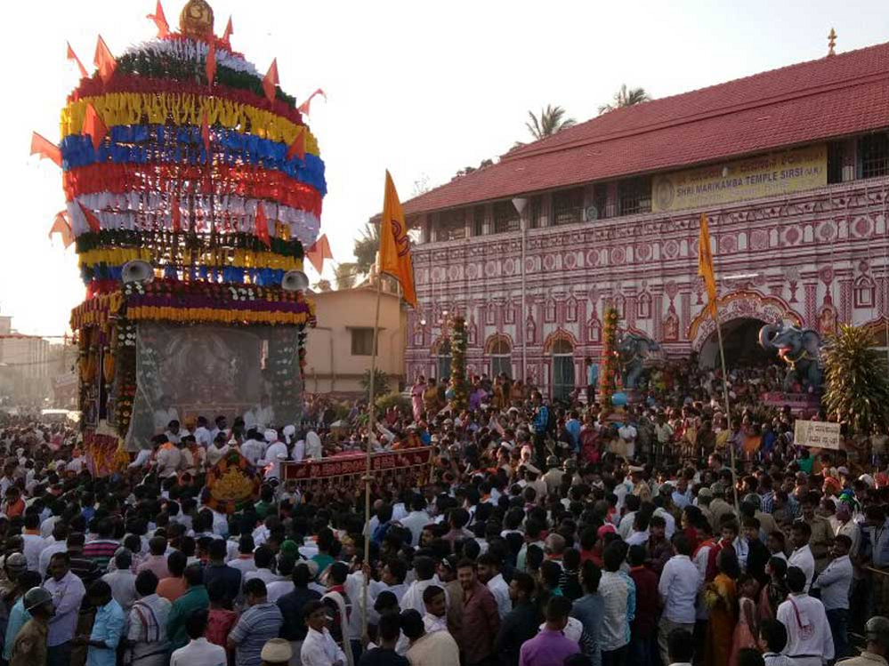 Sirsi Shri Marikamba Temple|Sirsi Jatre|