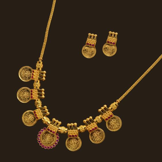 Kolhapuri Putali Haar|Lakshmi Haar|Gold coins Necklace|Traditional Maharashtrian Jewellery| Lakshmi Putali Haar