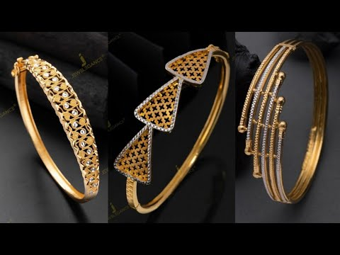 Latest Gold Bangle Designs Catalogue| Latest Gold Bangles Design 2022