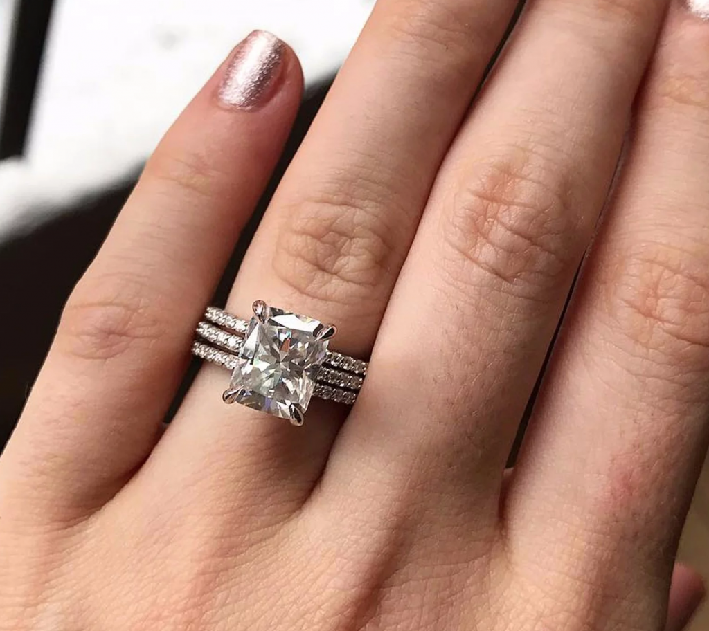 Moissanite Engagement Ring Designs