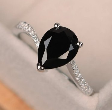 Black & White Diamond Engagement Ring Designs