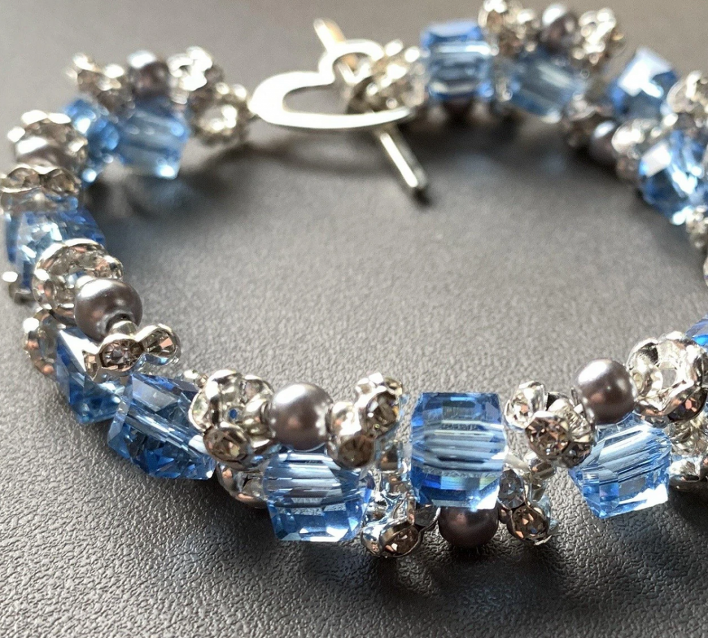 Natural crystal bracelets|Faceted Crystal Bracelets