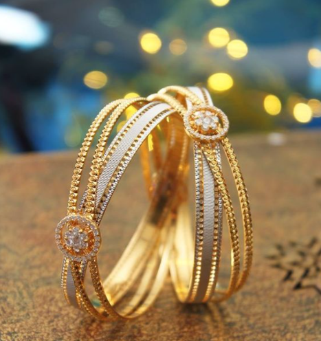Latest Gold Bangle Designs Catalogue| Latest Gold Bangles Design 2022