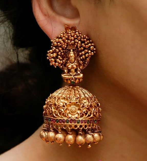 Latest Gold Jhumka Designs 2022|Bridal Jhumkas