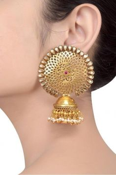 Latest Gold Jhumka Designs 2022|Bridal Jhumkas