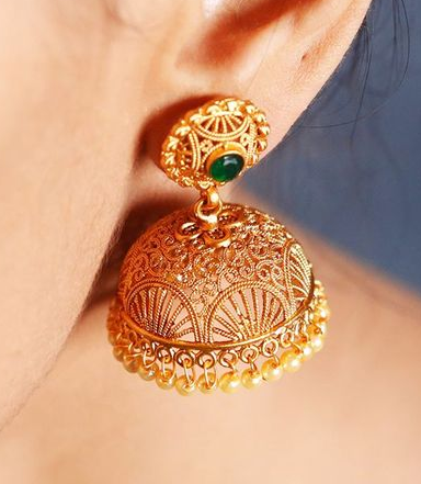 Latest Gold Jhumka Designs 2022|Bridal Jhumkas