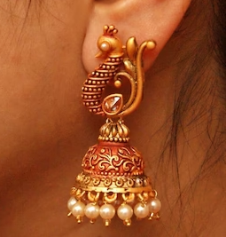 Latest Gold Jhumka Designs 2022|Bridal Jhumkas