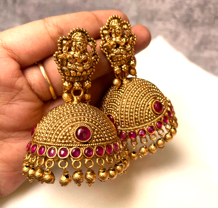 Latest Gold Jhumka Designs 2022|Bridal Jhumkas