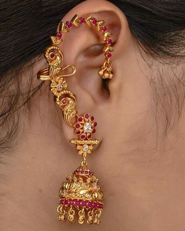 Latest Gold Jhumka Designs 2022|Bridal Jhumkas