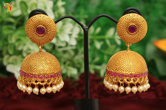 Latest Gold Jhumka Designs 2022|Bridal Jhumkas