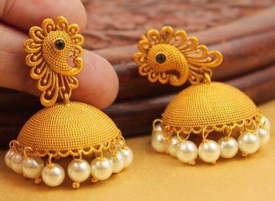 Latest Gold Jhumka Designs 2022|Bridal Jhumkas