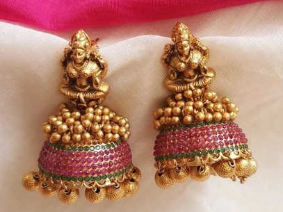 Latest Gold Jhumka Designs 2022|Bridal Jhumkas
