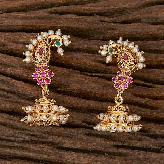 Latest Gold Jhumka Designs 2022|Bridal Jhumkas